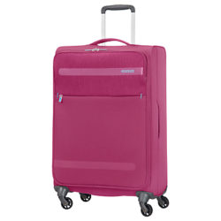 American Tourister Herolite Lifestyle 4-Spinner Wheel 67cm Suitcase Pomegranate